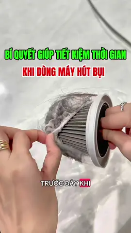 Bí quyết giúp anh chị em tiết kiệm thời gian khi vệ sinh máy hút bụi ❤️✨ #tuyethai91 #giadung #giadungtienich #tuiluoi #tuiluoi 