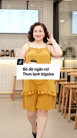 Bộ đồ nữ thun lạnh 2 dây bigsize #thoitrangnu #bodonu#quanaonu #bododuinu #setdoxinh 