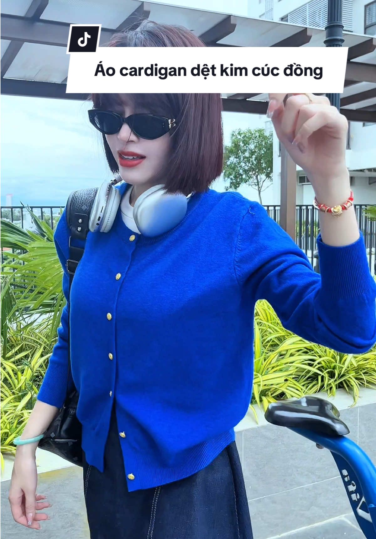 Cardigan cúc đồng cao cấp #aokhoac #aokhoaclen #aokhoaccardigan #qccc 
