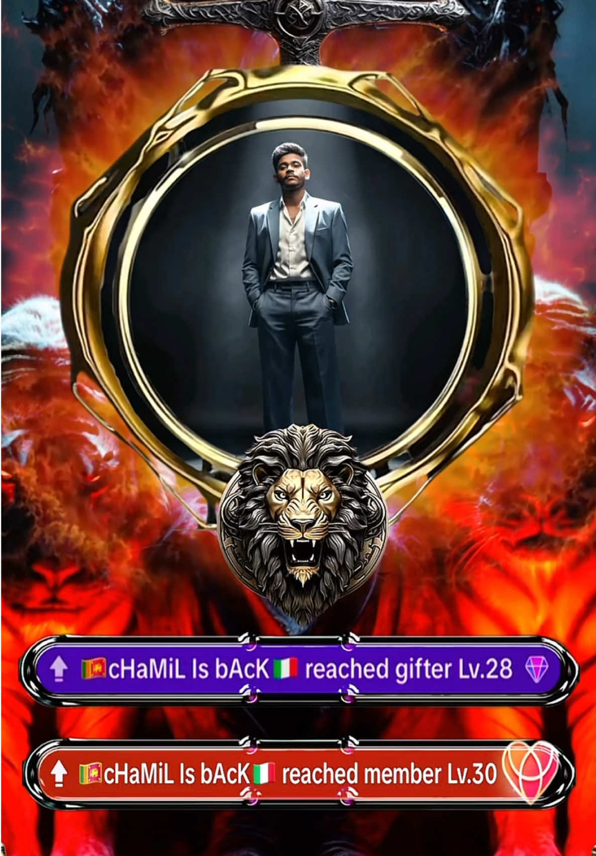 Congratulations level up 28 mage malli ❤️🫡🐿️@🇱🇰cHaMiL Is bAcK🇮🇹  & thank you  #chooty99280 #amazing #virlvideo 