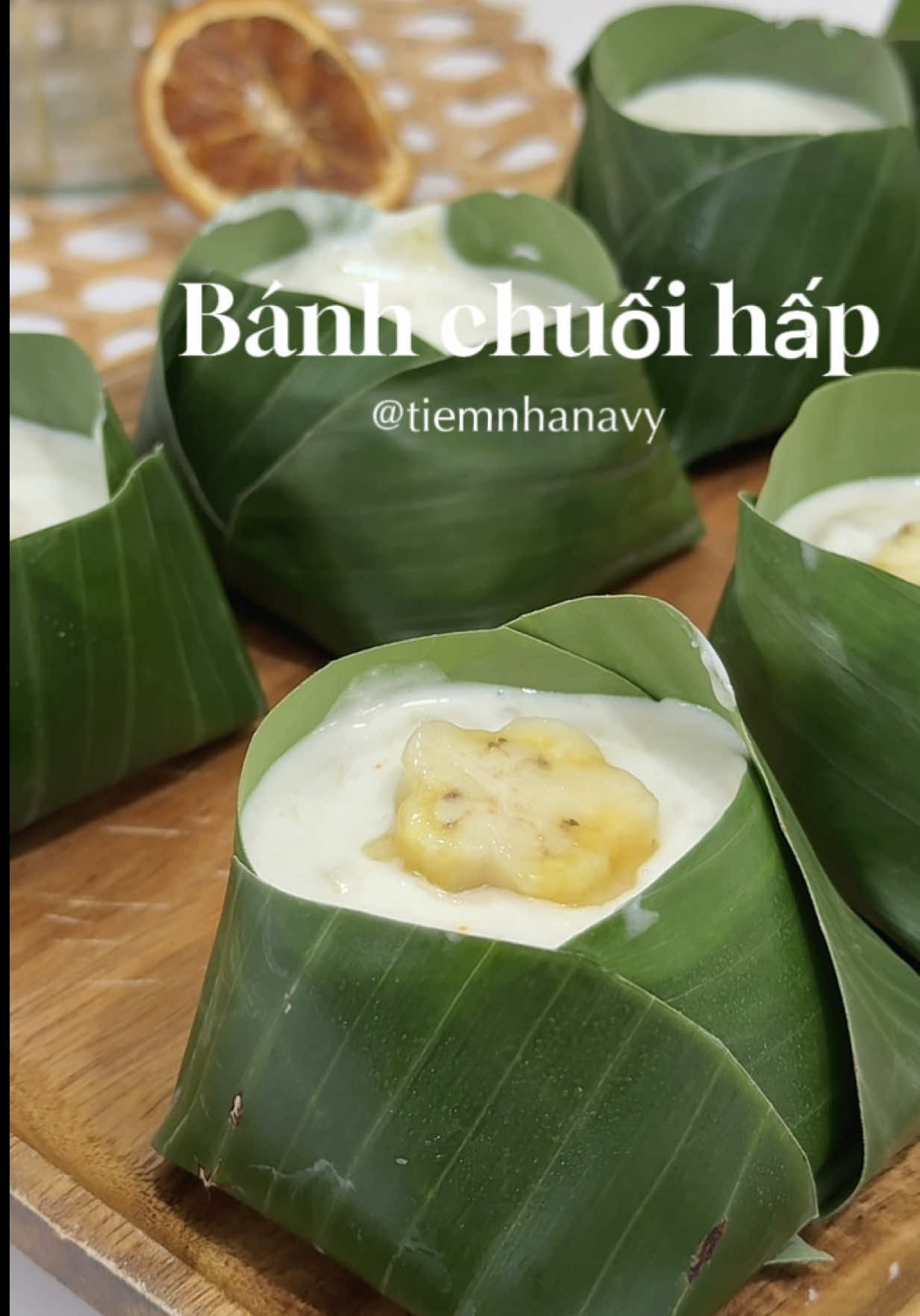 Ai bánh bò bánh chuối đồ hông 😊🥰🌸#tiemnhanavy #homnayangi #monngonmoingay #banhchuoihap 