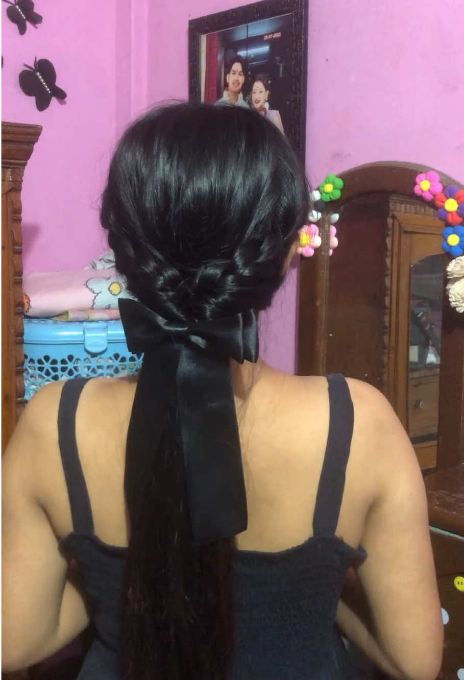 Replying to @🏴hope u like it Girl😇❤️ #hairtutorial #hairinspo #unfrezzmyaccount #keepsupporting🙏 #fyp 