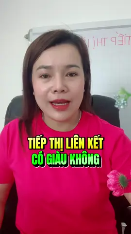 Làm tiếp thị liên kết có giàu không #thanhngatyty #tiepthilienket #xaykenhtiktok #khoahoctiktok 