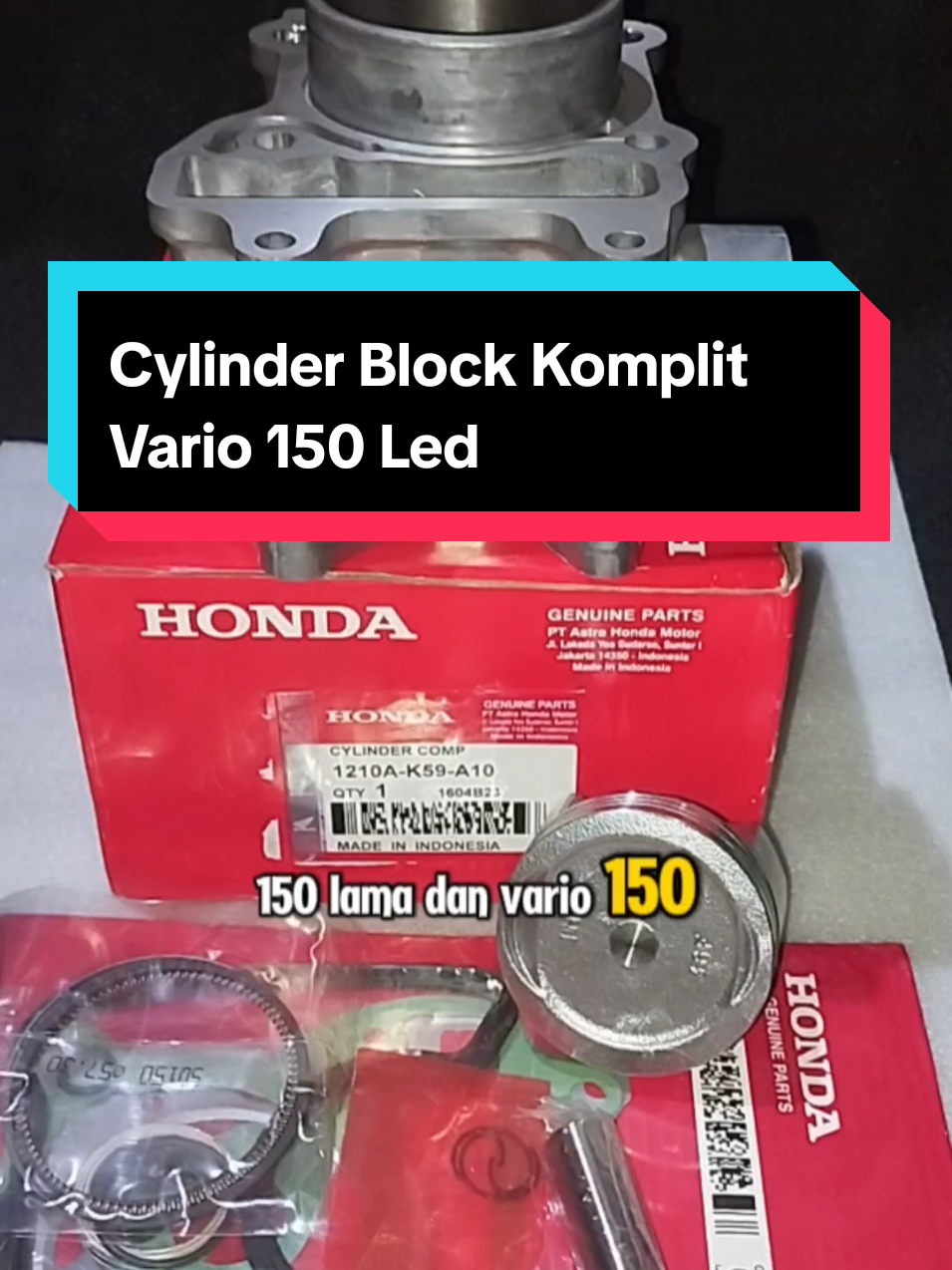 Blok Seher Vario 150 Led #fypシ゚ #blokseher #vario150 #cekoutdisini👇 