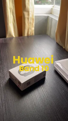 your new fitness buddy ☀️ — super in love with huawei band 10! #HUAWEI #HUAWEIband10 #smartwatch #smartwatchviral 