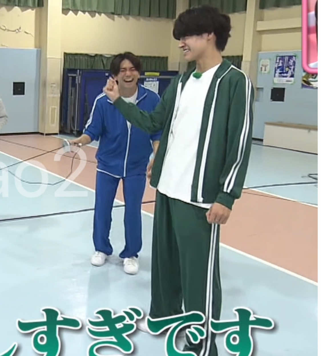 フェンシングで楽しくなっちゃう正門くん