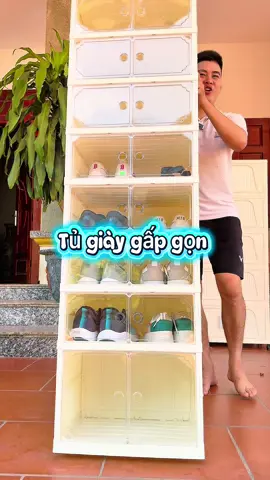 Tủ đựng giày dép gấp gọn #tunhua #tugiay #tugiaygapgon #tugiaydep #tudunggiay 