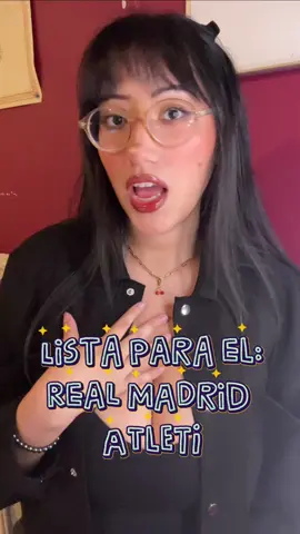 Lista para el: Real Madrid - Atleti. Primer partido imoortante de Xabi y el equipo. Será que Vini y Franco estarán en el 11 inicial?   #realmadrid #derbi #laliga #deportesentiktok #footballtiktok 