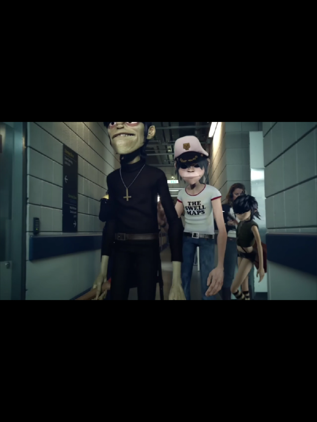 Gorillaz O2 Priority walk advert 13/05/2010 #fyp #hd #gorillaz #viral #relatable 