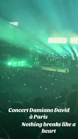 @Damiano David #damianodavid #mileycyrus #concert #paris #adidasarena  26/09/2025