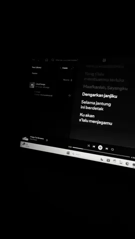 🎧🫀 #foryoupage #liriklagu #hinggatuabersama #lyrics #spotify 