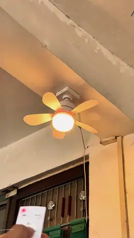 Ventilador De Teto 6 folhas.windLight Silent LÃmpada Led c/ controleRemoto Silenciosa 60w#tiktokshop#tiktokshopchegou 