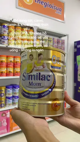 🌸 Similac Mom – Dinh dưỡng vàng cho mẹ bầu & mẹ cho con bú 🌸#similacmom #abbott #suabau #tapxaykenh #tapxaykenhtiktok 