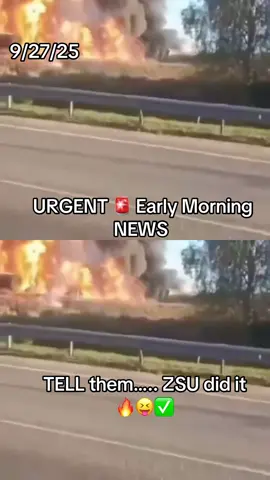 Russian media are already reporting that yesterday’s collision with a railway echelon trailer was not an accident, but a well-planned sabotage operation carried out by Ukrainian special services. The incident occurred near the Belarusian border. Another MASSIVE Blow by ZSU Saboteurs working DEEP behind enemy lines in BOTH Russia 🇷🇺 and Belarus 🇧🇾 Our TWO 2️⃣ arch enemies 💪 #ZSUFANPAGE🇺🇦💪 