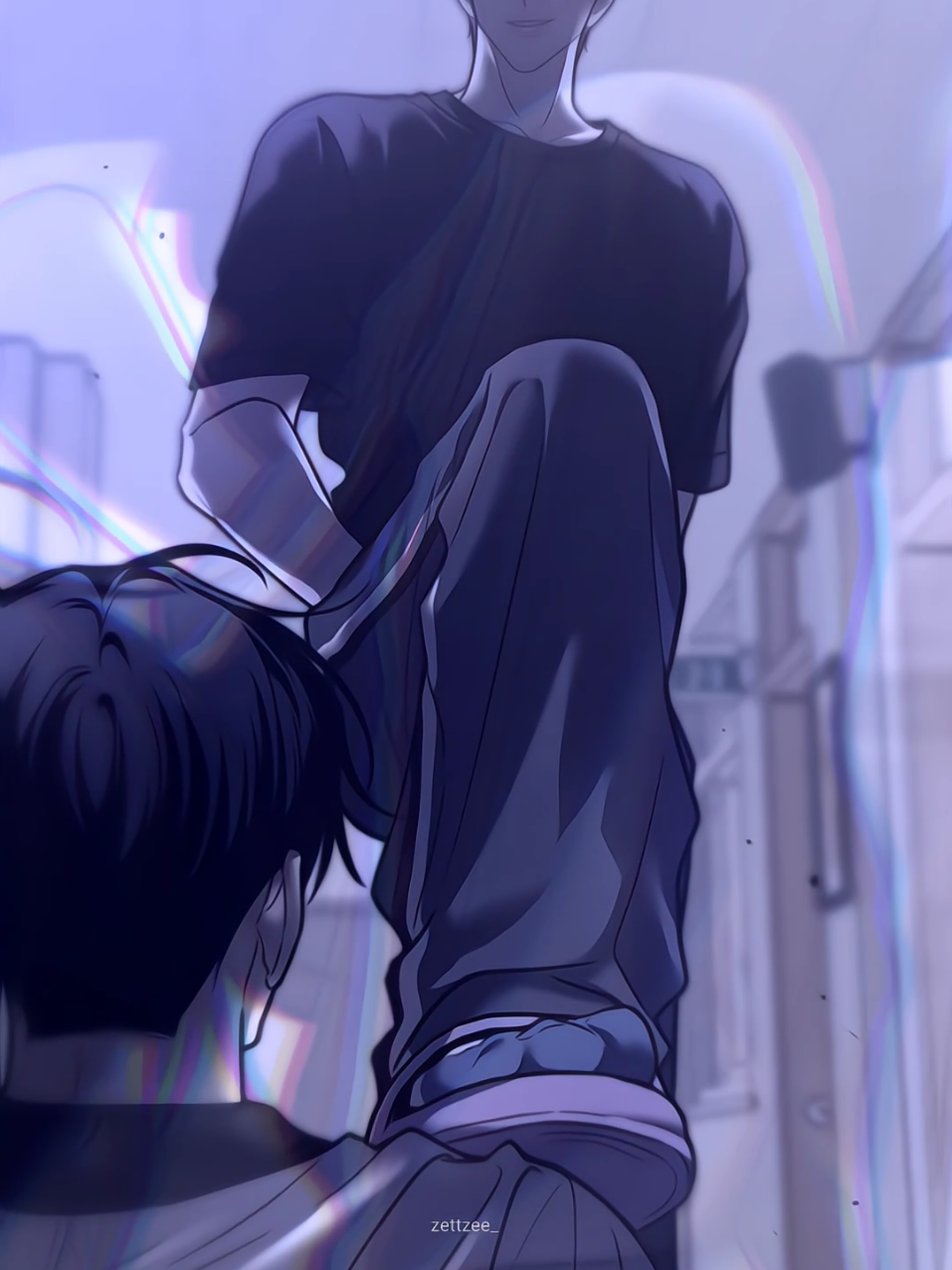 Ntah knp school life lbih seru daripada gangster2 🗿.  title : heavy rain warning #manhwareccomendation #manhwa #heavyrainwarning #fyp #manhwaschool 