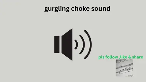 gurgling choking sound #sound #sounds #soundeffects #soundeffect #soundsfx 