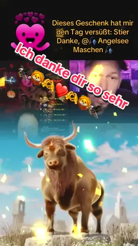 Eines der besten Geschenke in meinem LIVE. Danke, 🎣 Angelsee Maschen 🎣! Für deine Unterstützung für meine Inhalte.@🎣 Angelsee Maschen 🎣 #tiktoklive #livehighlights #livegift #bull #stier 