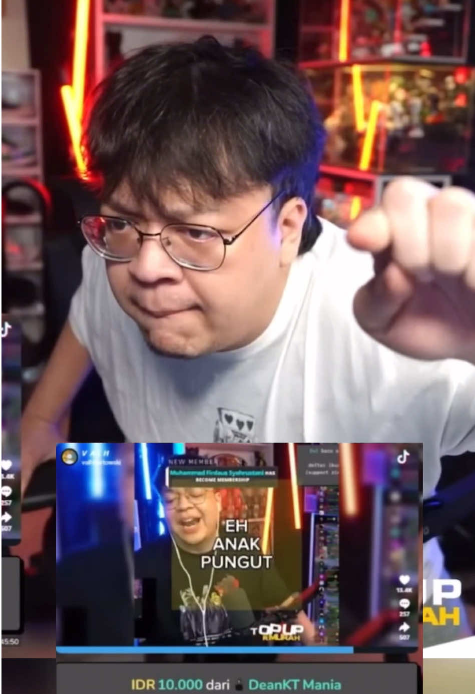 tebak-tebakan is back wkwkwkwk #deankt #deanktnocounter #deanktgg #deanktclip #deanktreaction 