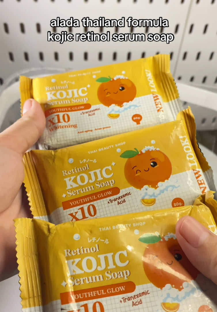 kojic retinol serum soap + tranexamic acid ✨ #whiteningsoap #kojic #kojicretinol #kojicretinolserumsoap #kojicretinolsoap 