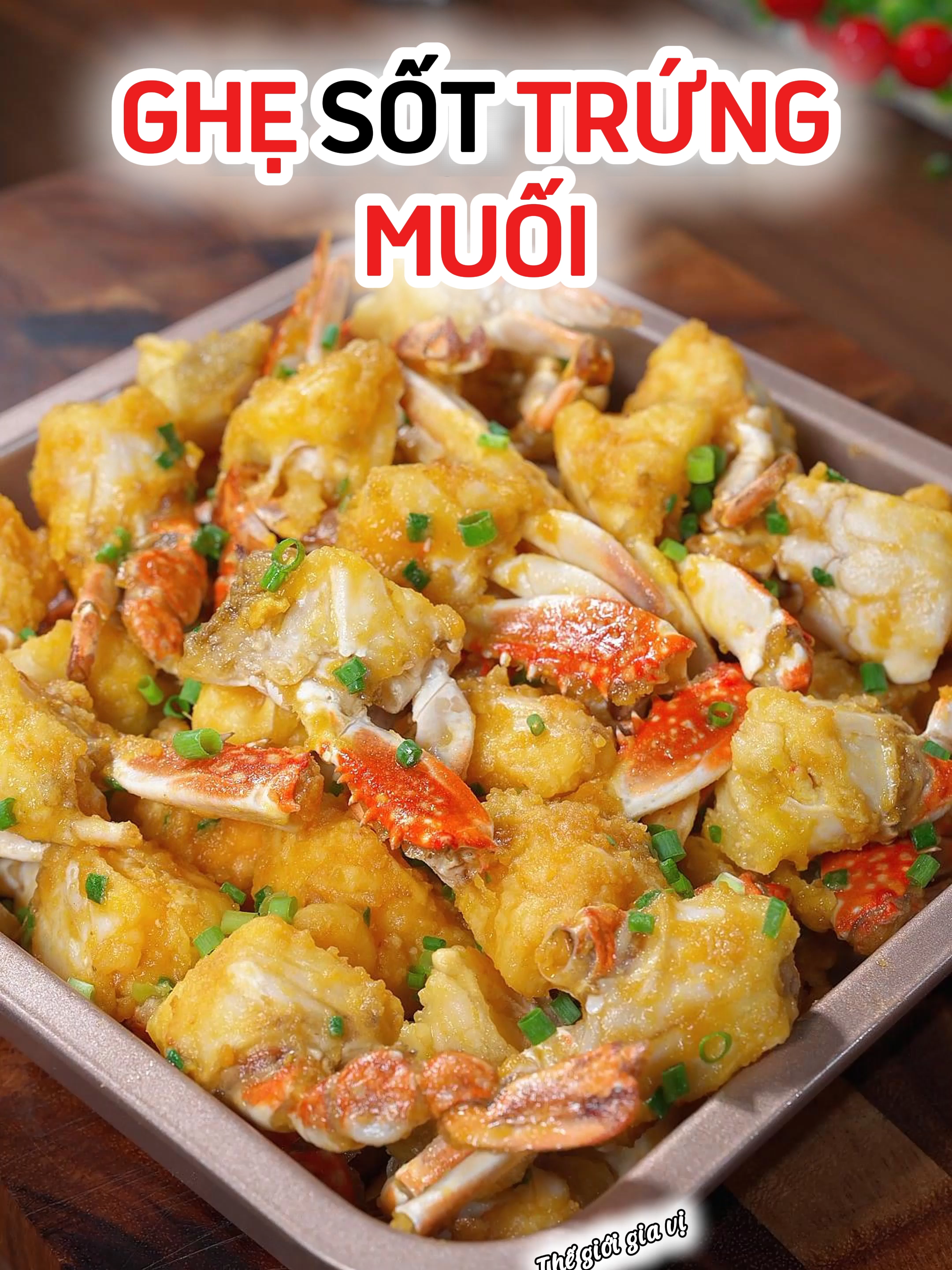 Món ngon mỗi ngày P1431 | Ghẹ sốt trứng muối #sottrungmuoi #amthuc #monan #monngon #monngonmoingay #xuhuong #xuhuongtiktok #giavi #thegioigiavi