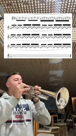 Flexibilidad 🎺 #trumpet #technique 