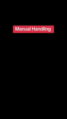 Manual Handling #likevideo #foryou #safetyfirst #learnsafetyfirst #capcut 