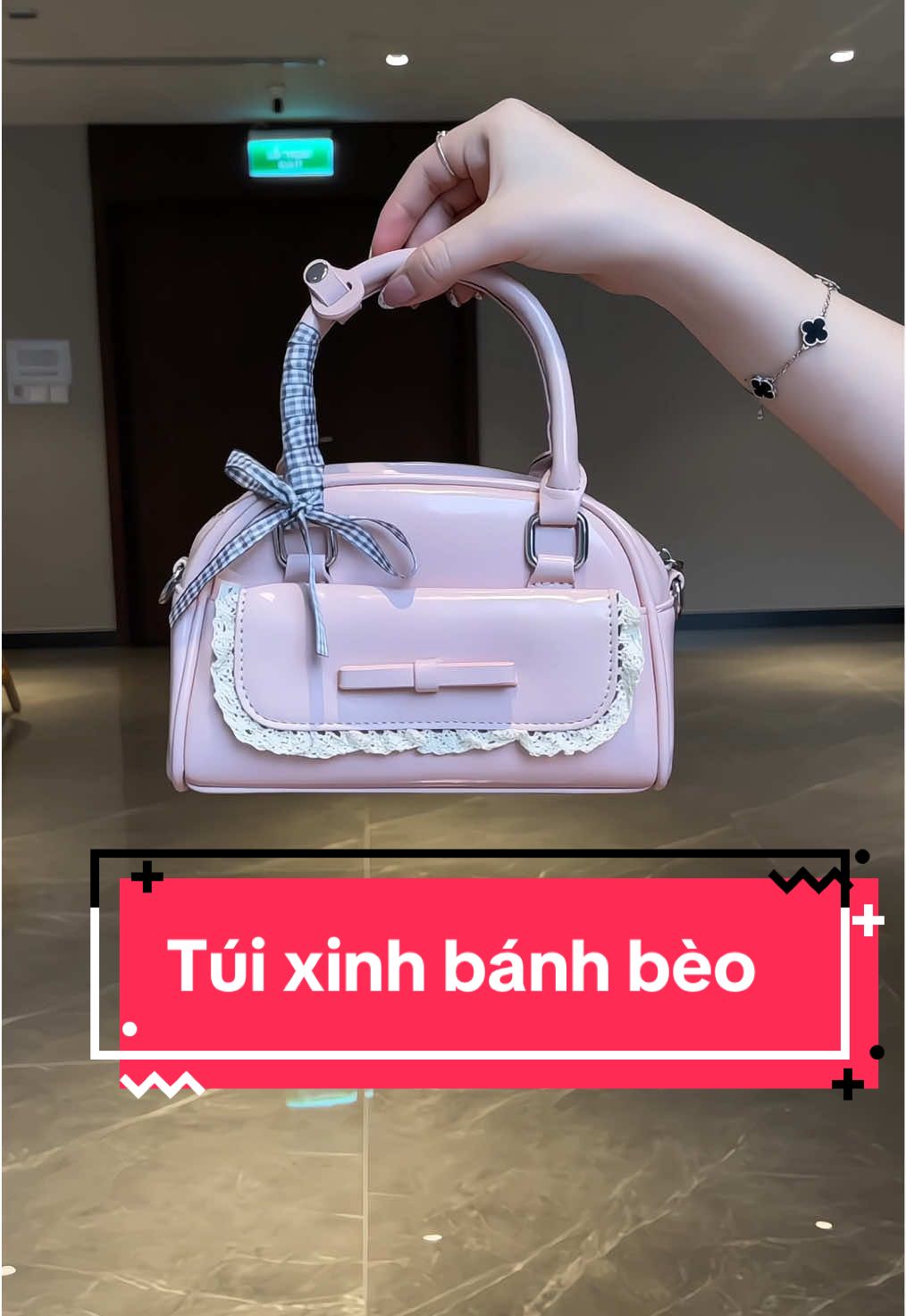 Túi xách nữ, túi đeo chéo nơ xinh bánh bèo, full da kèm dây lụa, túi size20 ngăn rộng 🥰 #mieustore #reviewtuixach #tuideocheo #tuixachxinh #tuixachnu 
