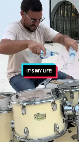 It’s my life! #water #drums #drumcover #viral 