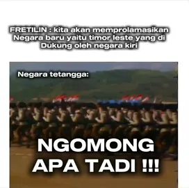 Langsung di sikat ama tetangga #operasiseroja1975 #timortimur #abri #ordebaru #sejarahindonesia 