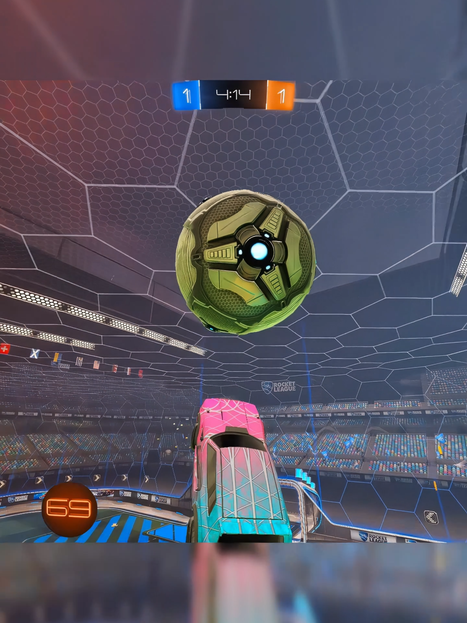 Finally getting used to my controller #fyp #rlclips #rocketleague #rocketleaguehighlights #rocketleagueclips #rl #edit #quality #ssl #ilovemygf #flick