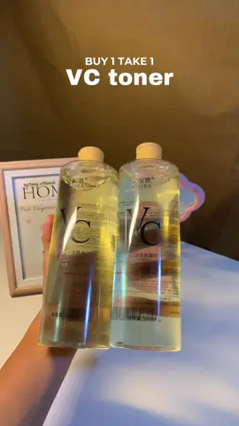 Buy 1 take 1 Vc toner 100+ lang??😱😱 #buy1take1 #vctoner #vitaminctoner #toner #skincare 
