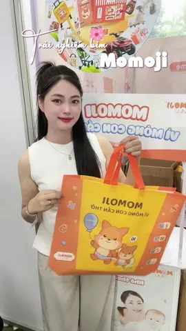Các bà đã thử em bỉm Momoji này chưa, còn ngày mai để ghé ngay gian G1 để trải nghiệm và săn deal, nhận quà nha #momojisieuthamhut #vietbabyfair2025 #mevabe #momojiairdry #thuydungthiet 