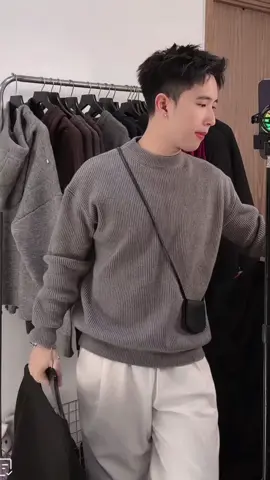 Áo Len Sweater Quảng Châu kiểu dáng boxy hàng cao cấp #aolen #aonam #xuhuong #viral 