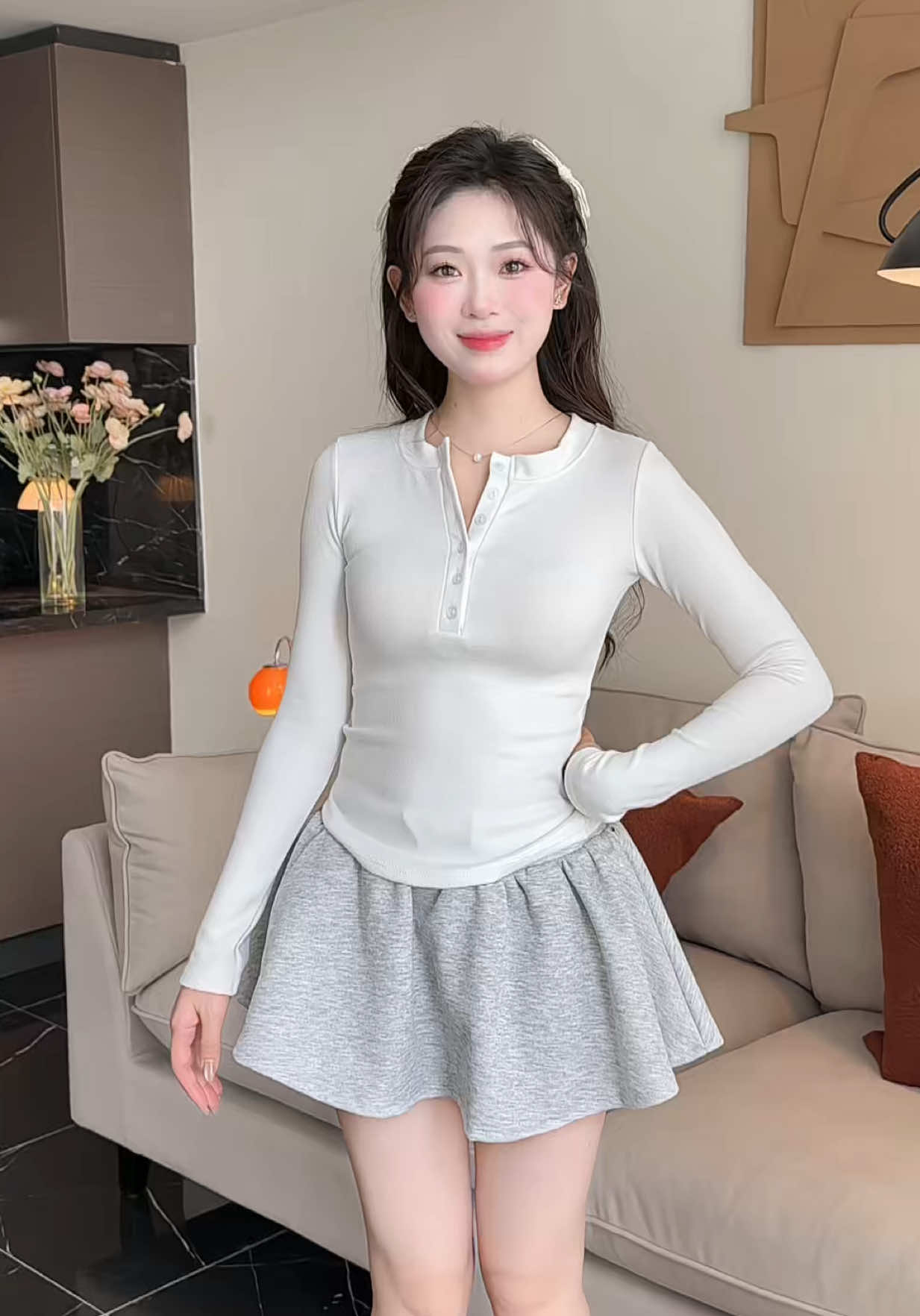 Em áo siêu tôn dáng chất mặc siêu mê #coolme #thoitrang #changthoitrang #fashion #reviewlamdep 