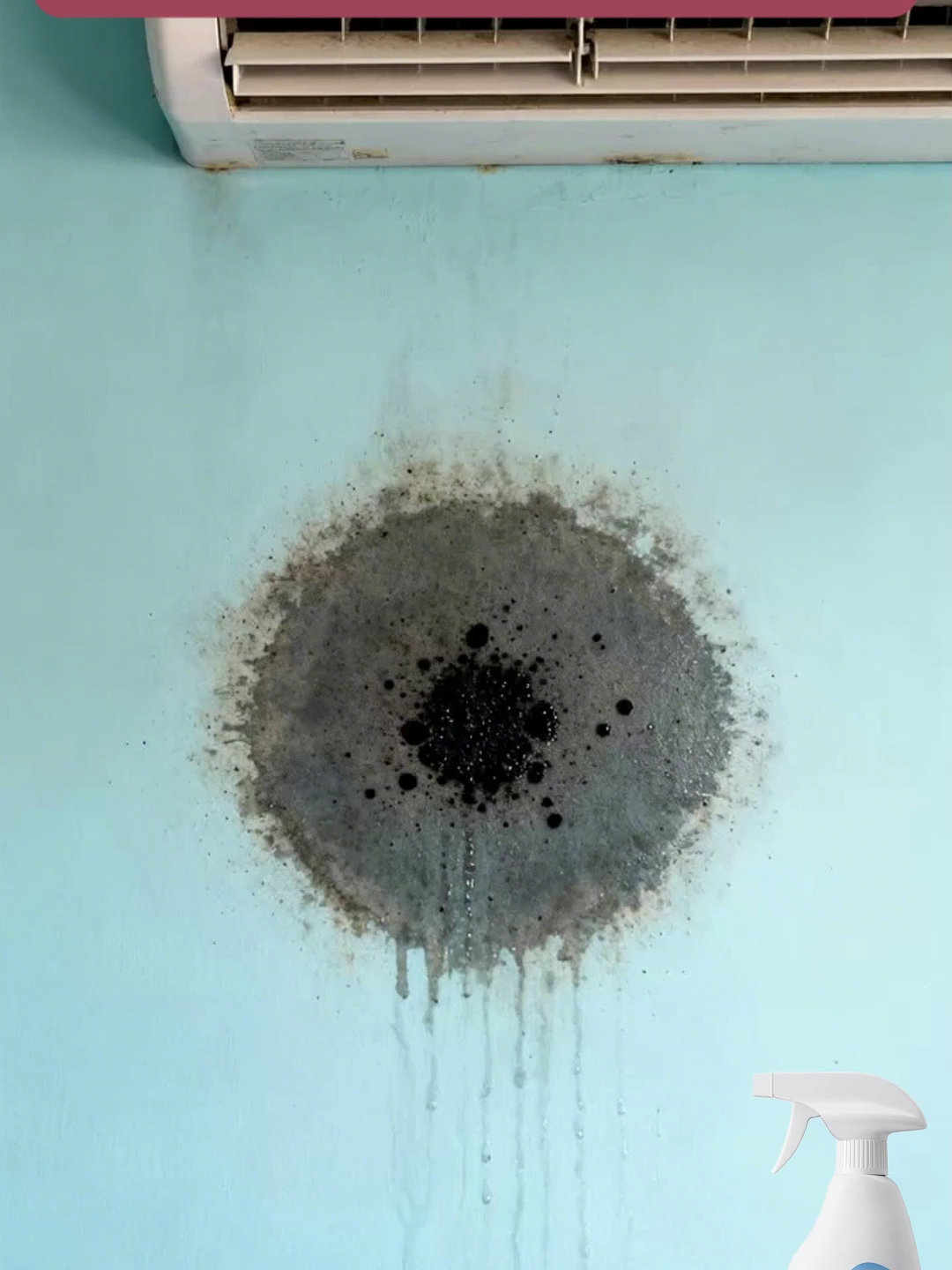 Deep mildew removal, long-term protection #Mould #moldremovingmildewspotmold #moldremovalagent #moldremovalspray#fyp
