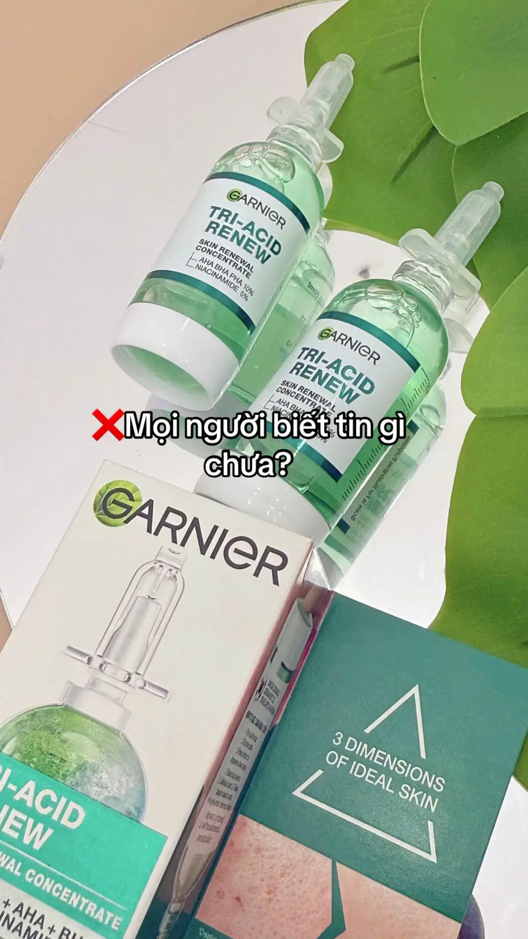 #chamda #garnierpartner #TikTokFinds #serumpeelxanh #viral 