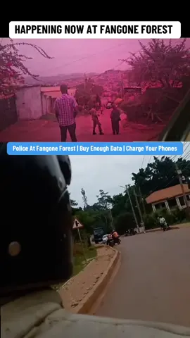 Police At Fangone Forest #wabombacolline #bricepromotionz #shamilcruzupdates #Alienskinug #fyp 