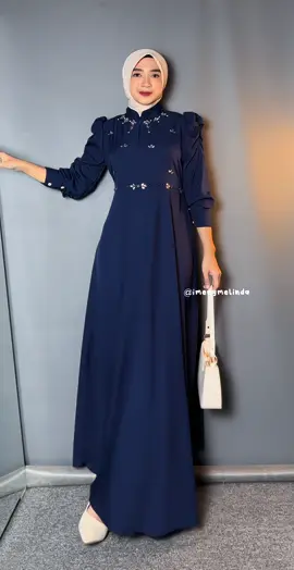 Dress muslim simpel tapi cantik bgt #dress #dressmuslimah #dresscantik #rekomendasidress #fyp 