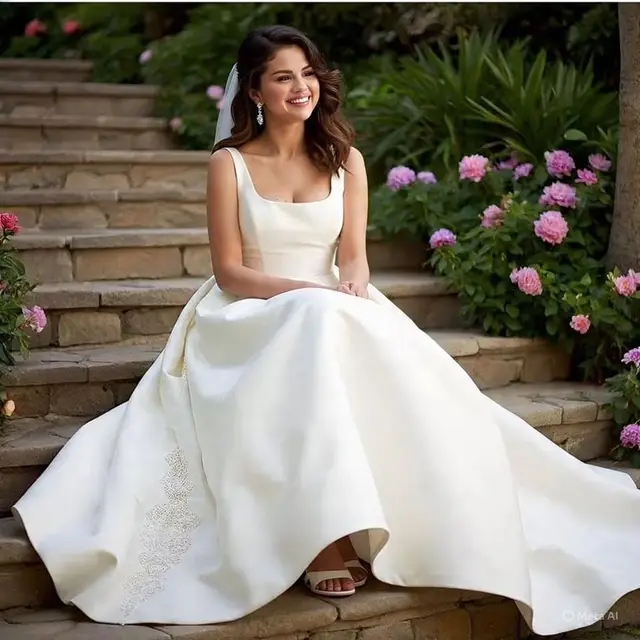 photo AI ( É hojeeeeee) ansiosa, e estou curiosa para saber como ela vai estar.🥹❤️#selenagomez #vaiprofy #casamentoselenagomez #selenagomezfanpage 