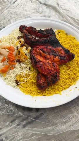 Kabsa: The taste of Arabia in every bite 🌙✨ #kabsa #foryou #food #trending #fyp 