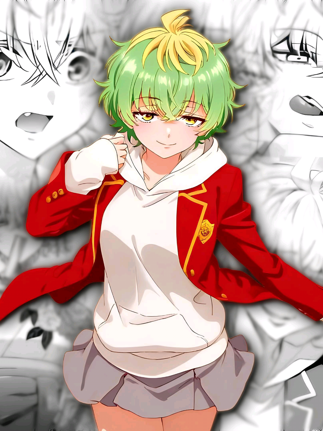 miwa 💚 - #mikadonomiwa #mikadonosanshimaiwaangaichoroi #animeedit #fyp