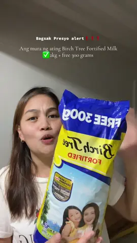 Ang mura na lang ni Birch Tree Fortified Milk ngayon mommies pede din. Sulit na sulit bawat check out. Ang laki ng matitipid natin dito👌#milk #birchtree #fortified #sulitnasulit 