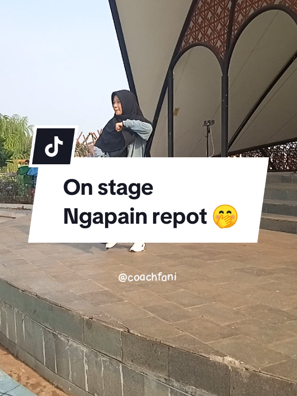 Yang lagi viral nih.. Kreasi senam Ngapain repot 😀 #ksn #ngapainrepot #tiktokviral #fyp #coachgenz