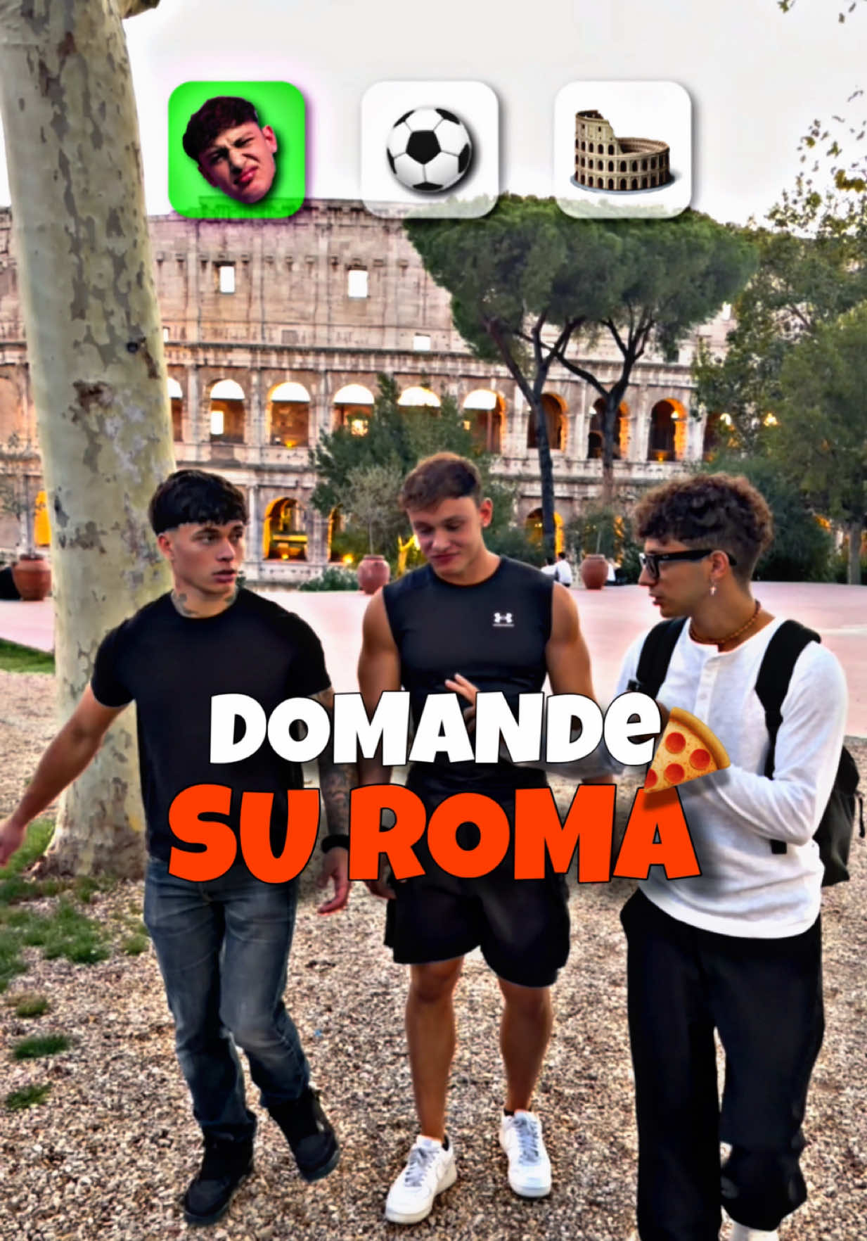 Chi è più romano tra i due?🤔Ammanettarsi a uno sconosciuto❓IG: daigiaste