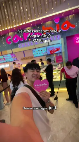 Sweet news, Baguio: @Caramia Cakes & Gelato  is finally in town! 😍🎉 I’m so excited to try my cake. There were so many people during their opening at SM Baguio kanina! Were you able to try their cakes and gelato? How was it? #AlwaysAJoufulTreat #CaramiaPH #baguio #baguiocity #hixonofbaguio baguio dessert baguio desserts recipe baguio dessert shop baguio cake shop baguio cake recommendations Baguio cakes cakes recommendation baguio