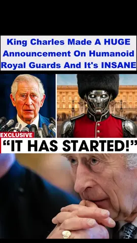King Charles Made A HUGE Announcement On Humanoid Royal Guards And It's INSANE