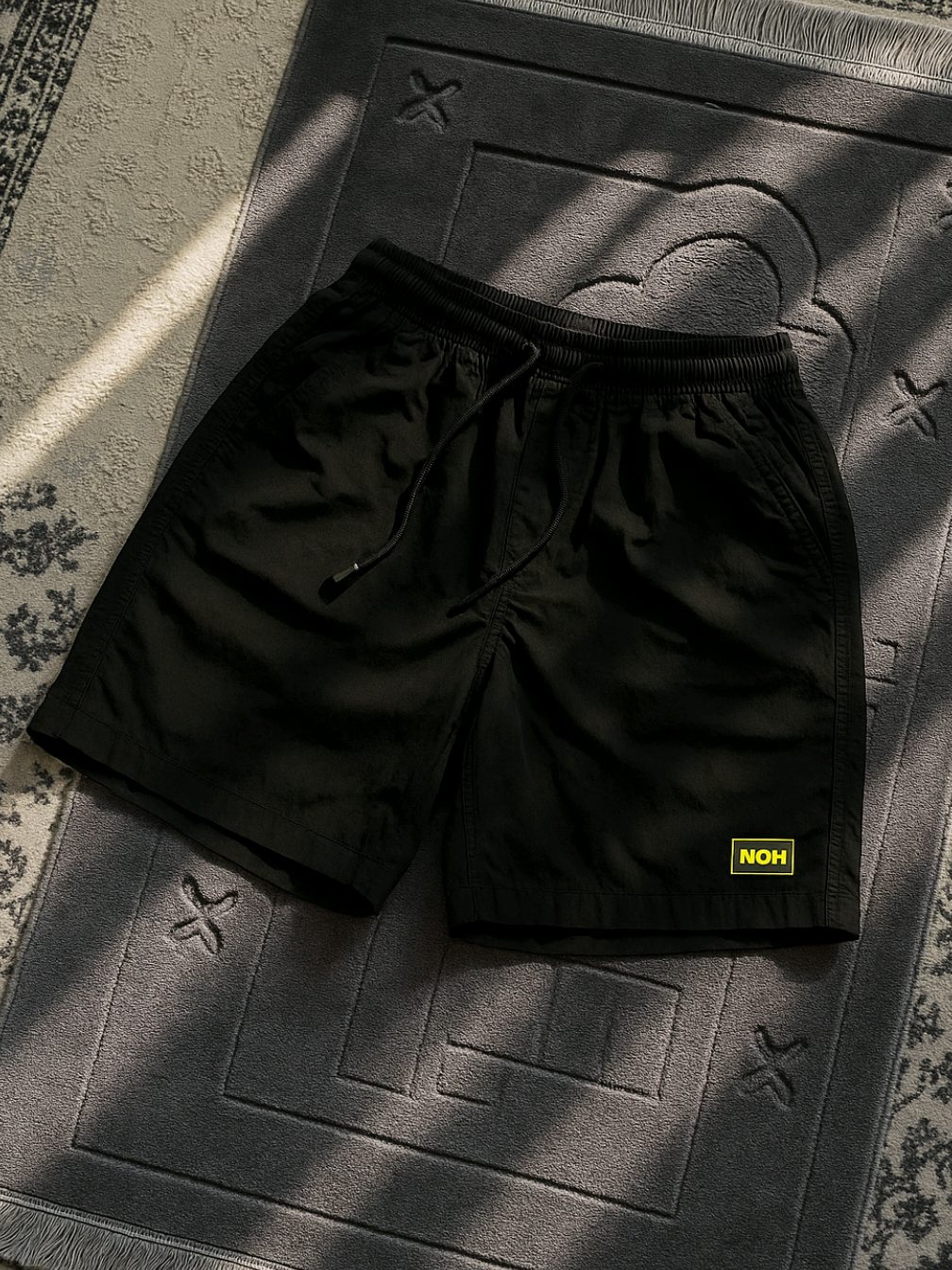 Celana Pendek Pria Dewasa Polos hitam #masukberanda #outfitinspiration #promomakangajian #fyp 