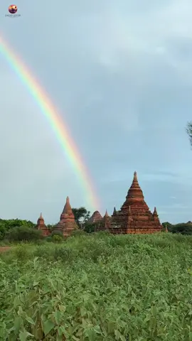 လှလိုက်တာ သက်တန့်ကြီးရယ် 🌈 #bagan  #foryou  #baganlover 