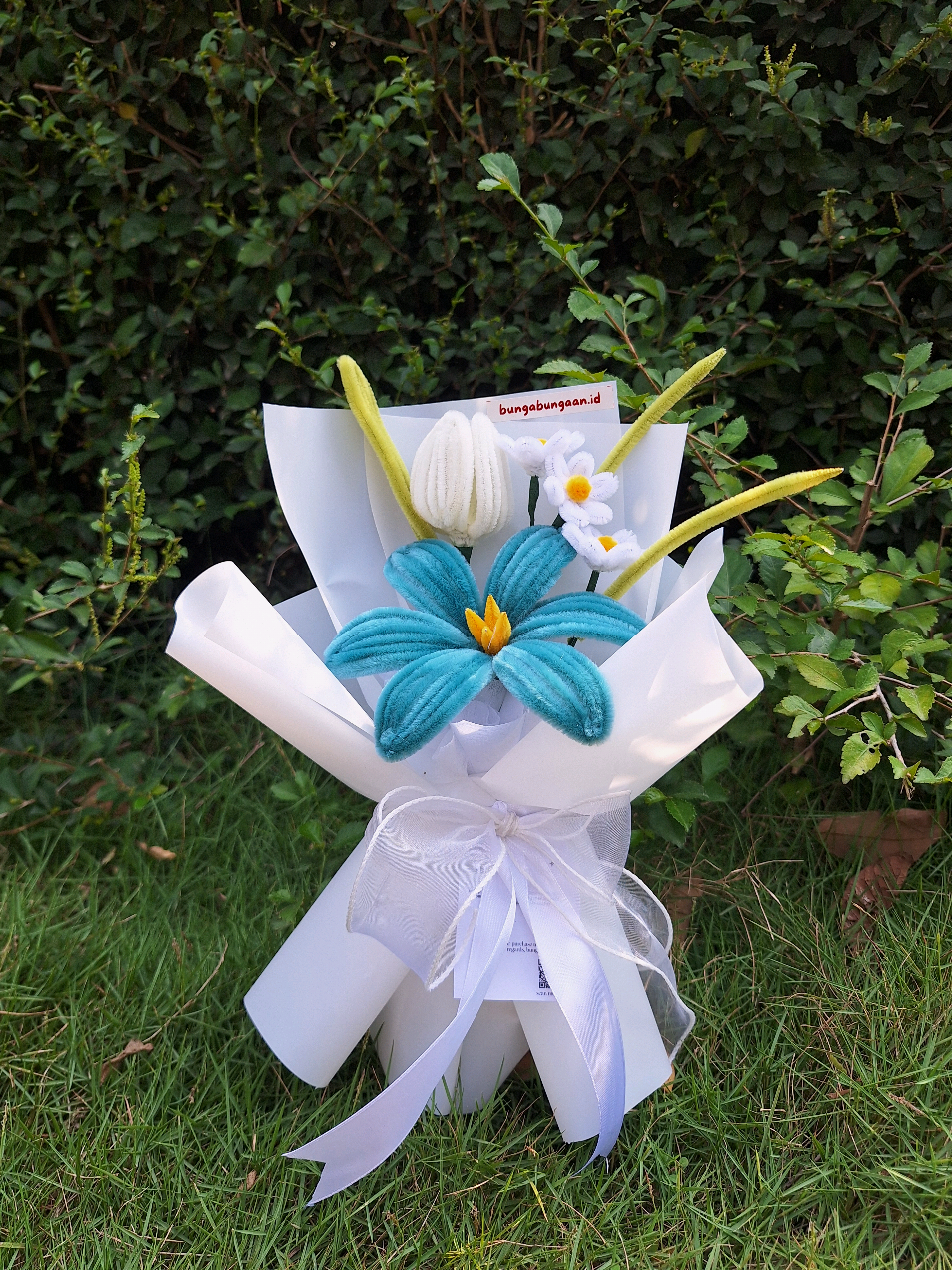 ASMR 🤫 ayokk custommm, a-z bisaaa!!! #buketbunga #kawatbulu #buketkawatbulu #fuzzywire #fyppppppppppppppppppppppp 
