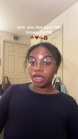 i love my hairrrr 🤎 #transformation #hairtok #hairtransformation #brunette #fallaesthetic hair transformation, brown hair, brunette aesthetic, hairstyles for fall, cozy fall aesthetic, gilmore girls fall, hair ideas for black women 